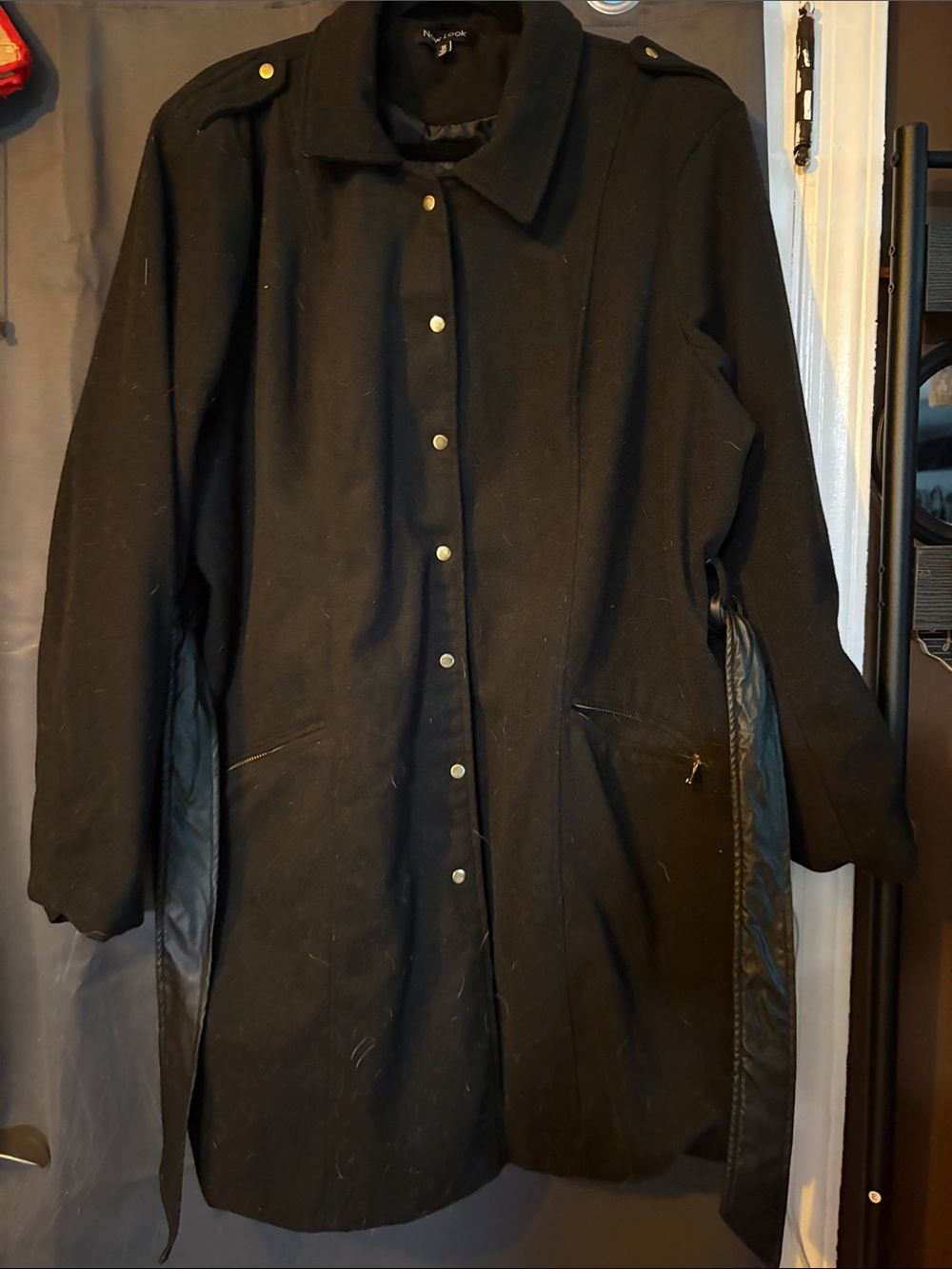Dress belted coat
